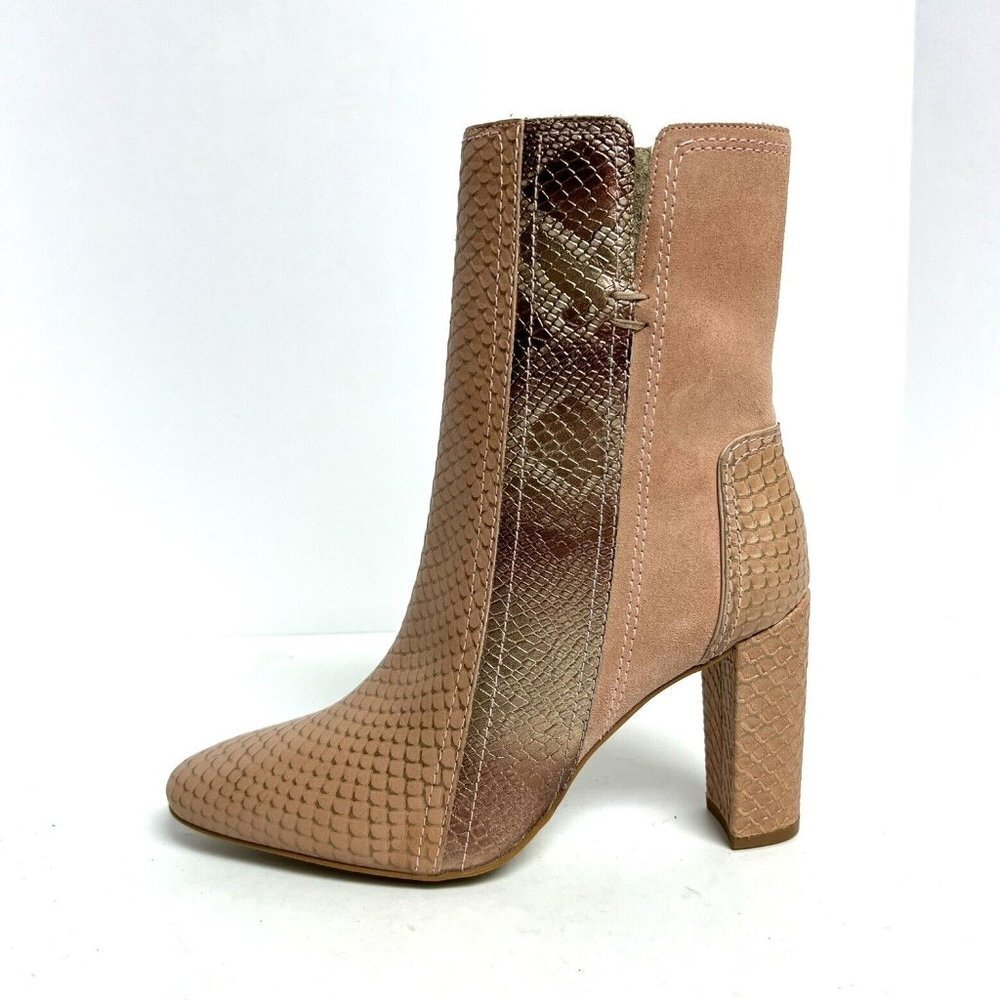 Matisse Women’s Cobra, Block Heel Booties, Size 6.5 M